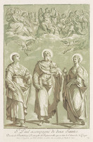 KG 14618
<br/>
St.Paulus tussen twee heiligen
<br/>
<em>Le Sueur, Nicolas (1690-1764)</em>